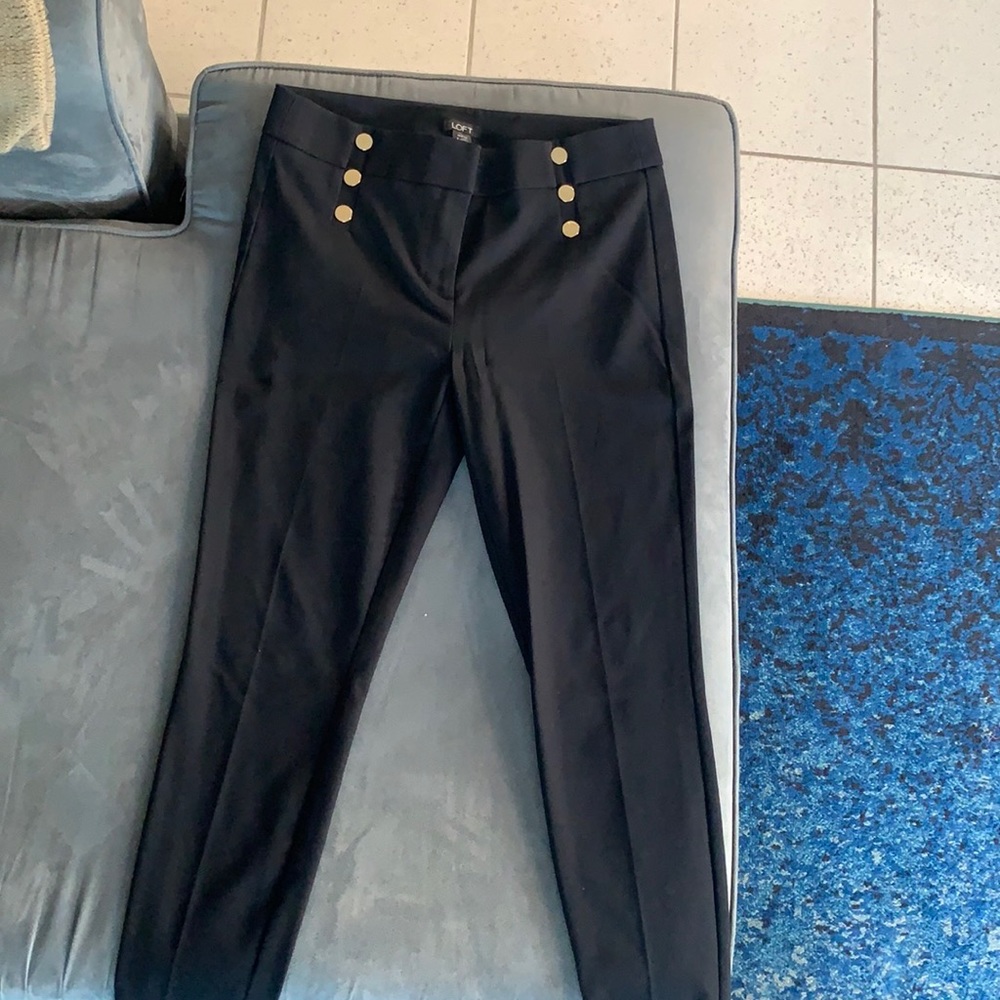 Loft black dress pants